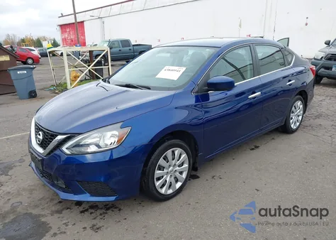 2019 Nissan Sentra S из США, поврежденный, VIN 3N1AB7AP8KY329205